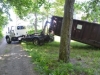 Dumpster-arrives